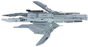 Mass Effect Metal Earth 3D Laser-Cut Model - Turian Cruiser