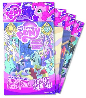 My Little Pony Micro-Comic Fun Pack Series 3 Display