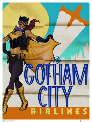 DC Bombshells Art Print - Batgirl