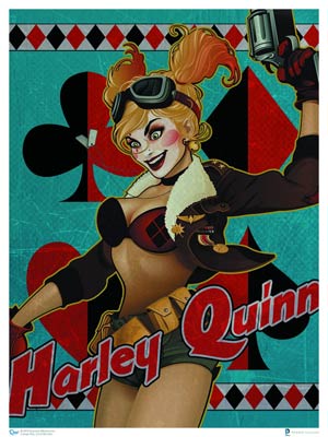 DC Bombshells Art Print - Harley Quinn