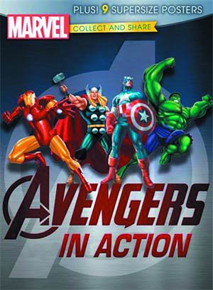 Marvel Avengers Poster-A-Page Book TP