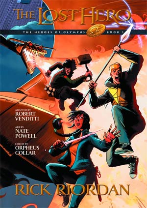 Heroes Of Olympus Vol 1 Lost Hero HC