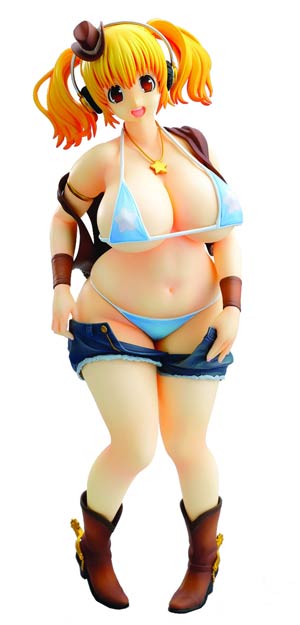 Nitro Super Sonic Super Pochaco Cowgirl Outfit PVC Figure