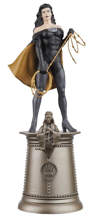 DC Superhero Chess Figure Collector Magazine #69 Superwoman Black Queen