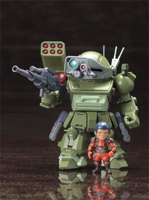 Armored Trooper Votoms Scopedog Turbo Custom Gregore&Byman&Murza D-Style Plastic Model Kit