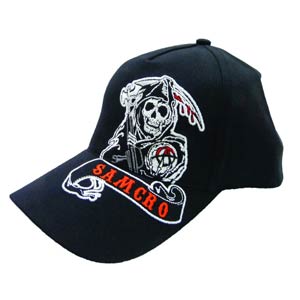 Sons Of Anarchy Samcro Reaper Cap