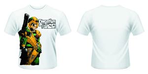 2000 AD Strontium Dog White T-Shirt Large