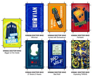 Doctor Who 2014 Series 1 Keyring 42-Piece Assortment Case