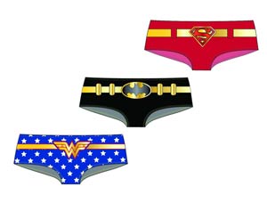 DC Heroes Panties 3-Pack Medium