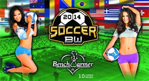 Benchwarmer 2014 Soccer Trading Cards Box