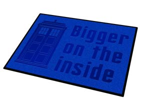 Doctor Who Bigger On The Inside Welcome Mat