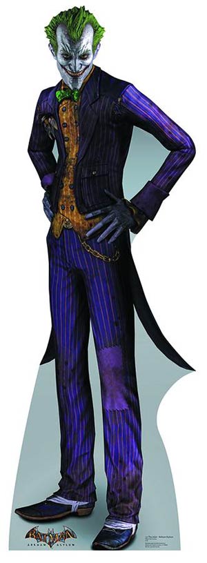 Batman Arkham Asylum Life-Size Standup - Joker