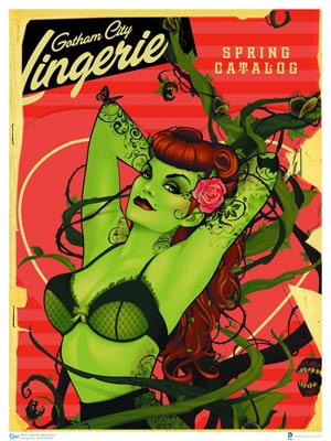DC Bombshells Art Print - Poison Ivy