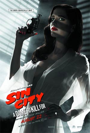 Sin City A Dame To Kill For 3D Blu-ray DVD