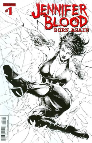 Jennifer Blood Born Again #1 Cover B Incentive Stephen Segovia Black & White Cover RECOMMENDED_FOR_YOU