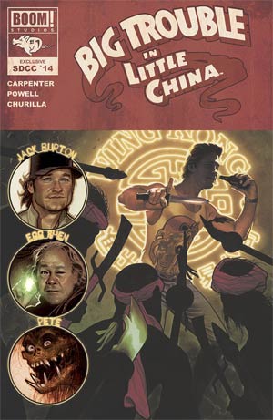 Big Trouble In Little China #1 Cover G SDCC Exclusive Adam Hughes Variant Cover