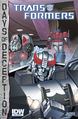 Transformers Vol 3 #35 Cover B Variant Casey W Coller Subscription Cover (Days Of Deception Tie-In)