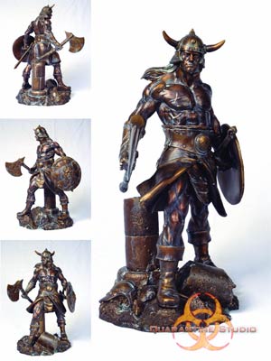 Conan The Brutal Faux Bronze Statue