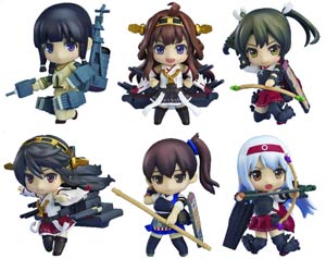 Nendoroid Petite Kancolle Blind Mystery Box 6-Piece Display