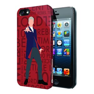 Doctor Who 100 Percent Rebel Time Lord iPhone 5 Case