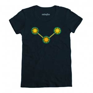 Guardians Of The Galaxy Nova Corps Womens Navy T-Shirt Large