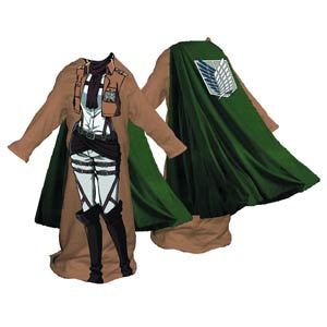 Attack On Titan Scout Corps Cozy With Cape - Female