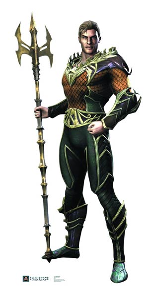 DC Injustice Gods Among Us Life-Size Stand-Up - Aquaman