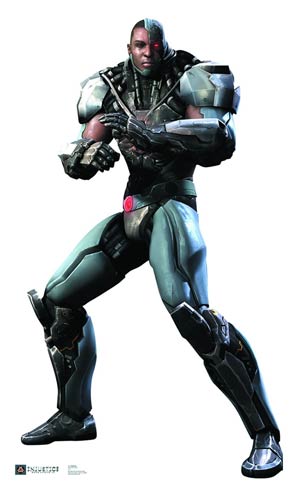 DC Injustice Gods Among Us Life-Size Stand-Up - Cyborg