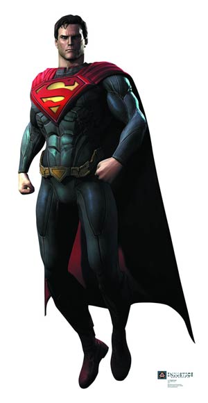 DC Injustice Gods Among Us Life-Size Stand-Up - Superman