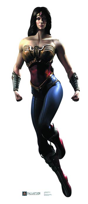 DC Injustice Gods Among Us Life-Size Stand-Up - Wonder Woman