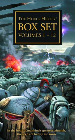 Warhammer 40000 Horus Heresy Vol 1-12 SC Box Set