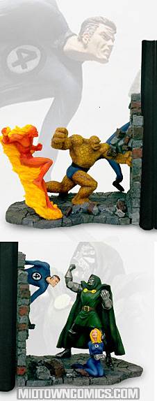 Fantastic Four Bookends