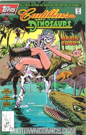 Cadillacs And Dinosaurs Vol 2 #2 Newsstand Edition