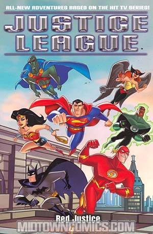 Justice League Animated Red Justice Young Readers Novel