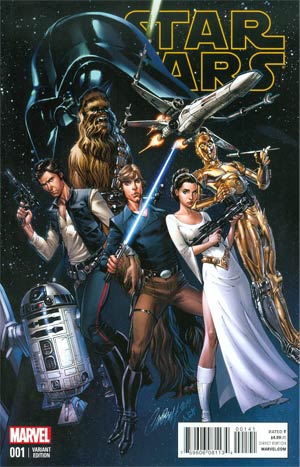 Star Wars Vol 4 #1 Cover Q Incentive J Scott Campbell Connecting Variant Cover RECOMMENDED_FOR_YOU