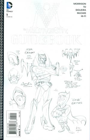 Multiversity Guidebook #1 Cover B Incentive Rian Hughes Sketch Cover RECOMMENDED_FOR_YOU