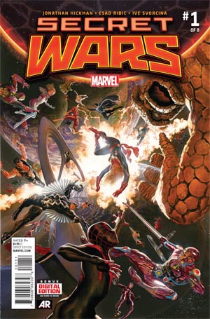 Secret Wars #1 Cover A 1st Ptg Regular Alex Ross Cover Recommended Back Issues