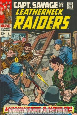 Captain Savage And His Leatherneck Raiders #6