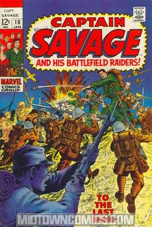 Captain Savage And His Battlefield Raiders #10