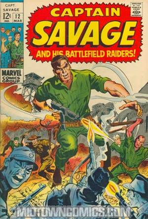 Captain Savage And His Battlefield Raiders #12