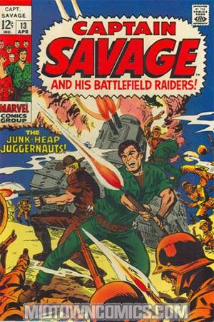 Captain Savage And His Battlefield Raiders #13
