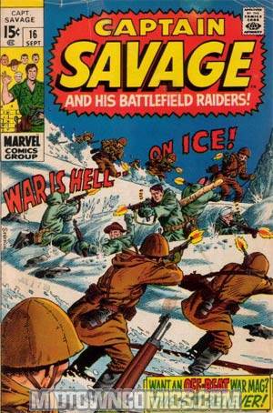 Captain Savage And His Battlefield Raiders #16