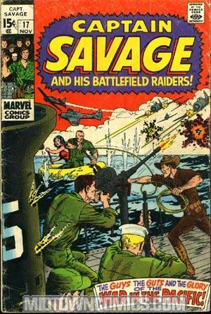 Captain Savage And His Battlefield Raiders #17