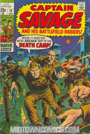 Captain Savage And His Battlefield Raiders #18