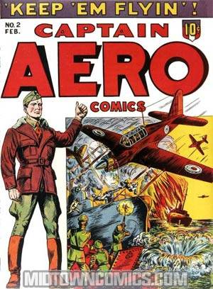 Captain Aero Comics Vol 1 #8 (#2)