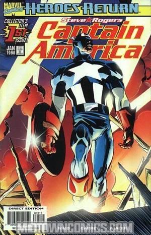 Captain America Vol 3 #1 Cover A Regular Cover