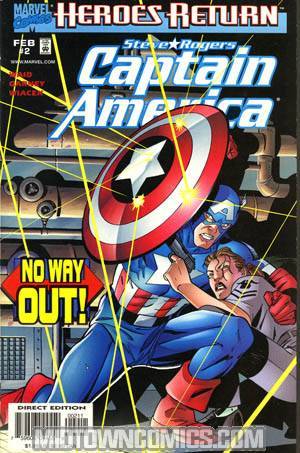 Captain America Vol 3 #2 Cover B