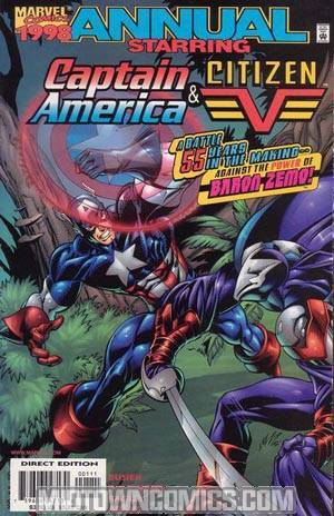 Captain America Vol 3 Annual 1998 Citizen V 