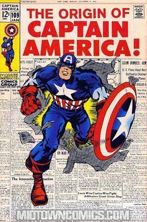 Captain America Vol 1 #109 Cover A 1st Ptg