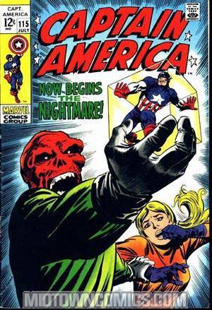Captain America Vol 1 #115 Recommended Back Issues